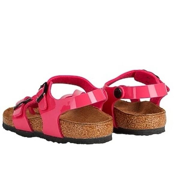 Birkenstock Taormina Kids Sandals Pink Narrow Fit Size 9 US Adjustable Straps - Picture 2 of 10